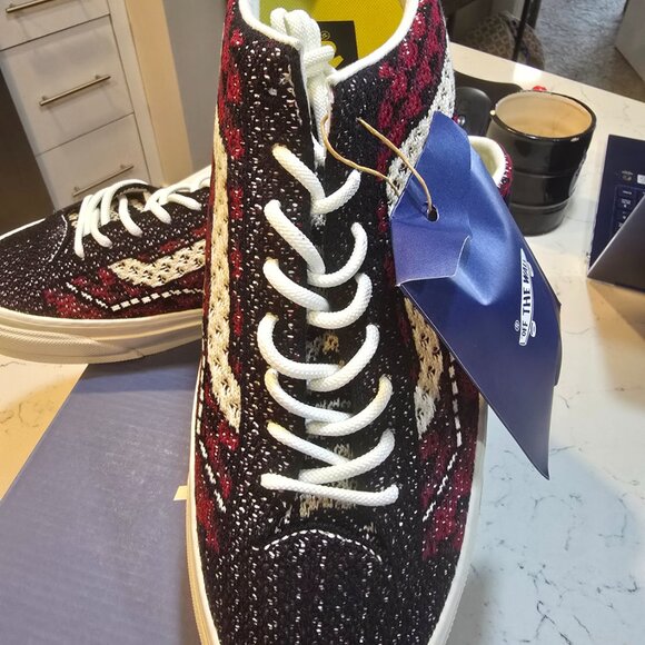 Vans Old Skool 36 LX Premium Skateboarding VN000EFKBRD Bordeaux Red MENS 10 NEW - Picture 4 of 16